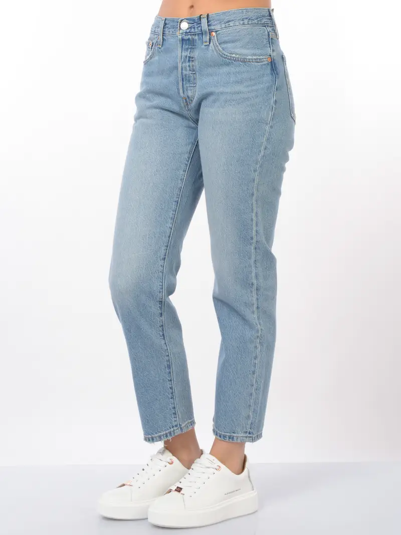 jeans da donna Levi s® 501 Cropped delave Blu