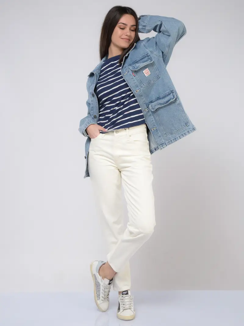 jeans da donna Levi s® 80s Mom White Bianco miniatura 2