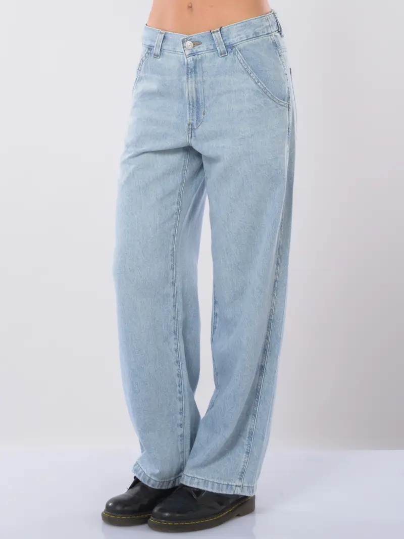 jeans da donna Levi s® baggy Carpenter lightweight Blu