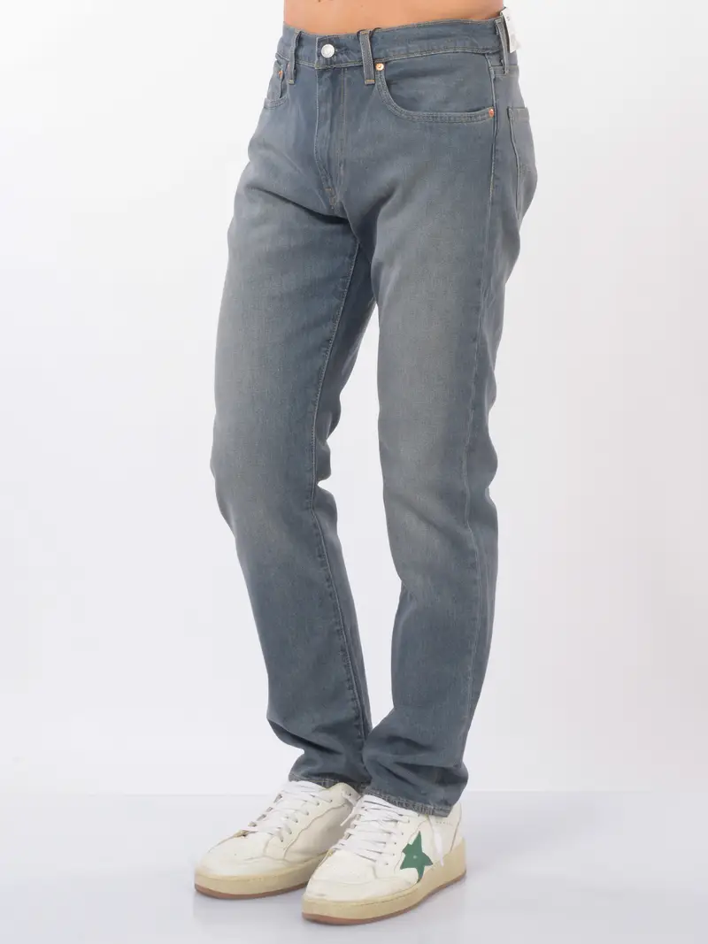 jeans da uomo Levi s® cinque tasche 502 Blu