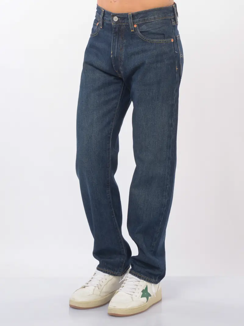 jeans da uomo Levi s® cinque tasche 555 Blu