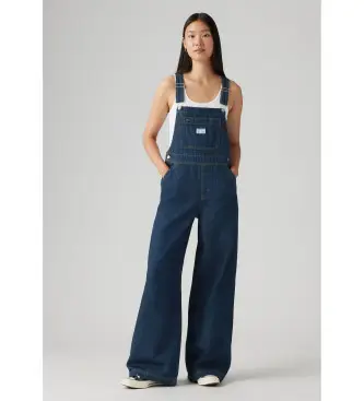 Levi per donna 001V0-0005 Tuta lunga blu (S), Casual, Cotone, Denim