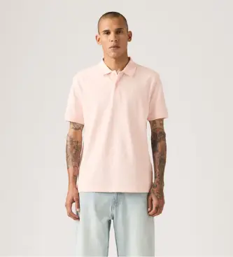 Levi per uomo 005FM-0010 Polo rosa originale (S), Casual, Cotone, Manica corta
