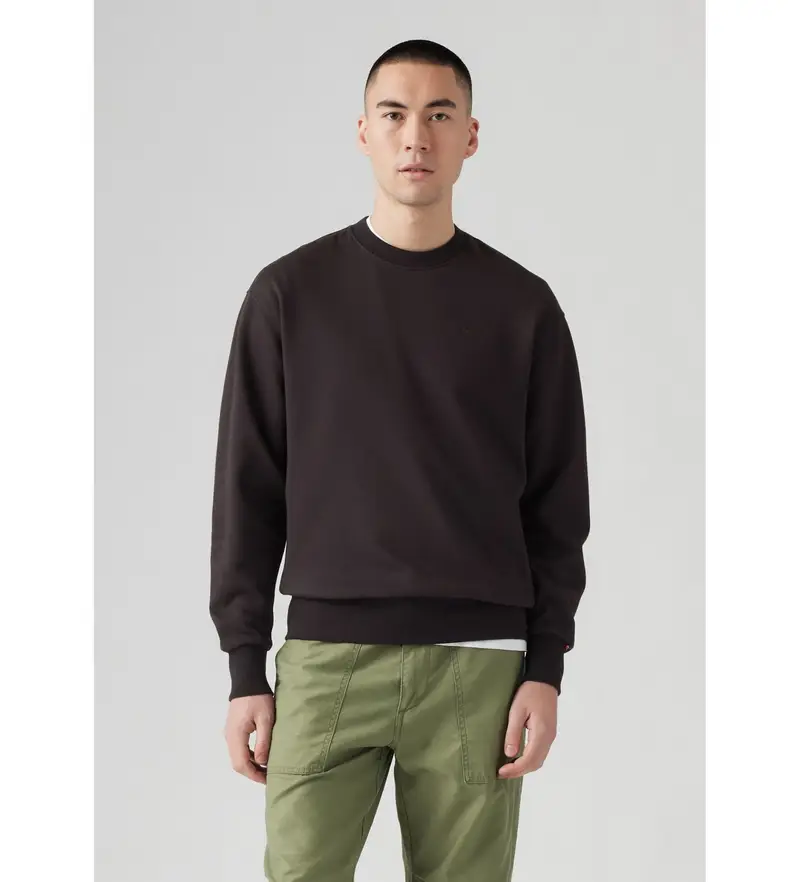 Levi's® Levi's® Maglia uomo felpa nera autentica in cotone