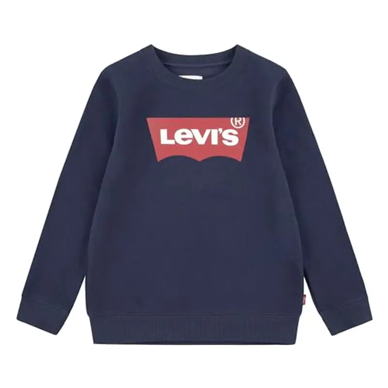 Levi's Lvb Batwing Crewneck, Felpa Bambini e ragazzi, Blu (Dress Blues), 6 anni