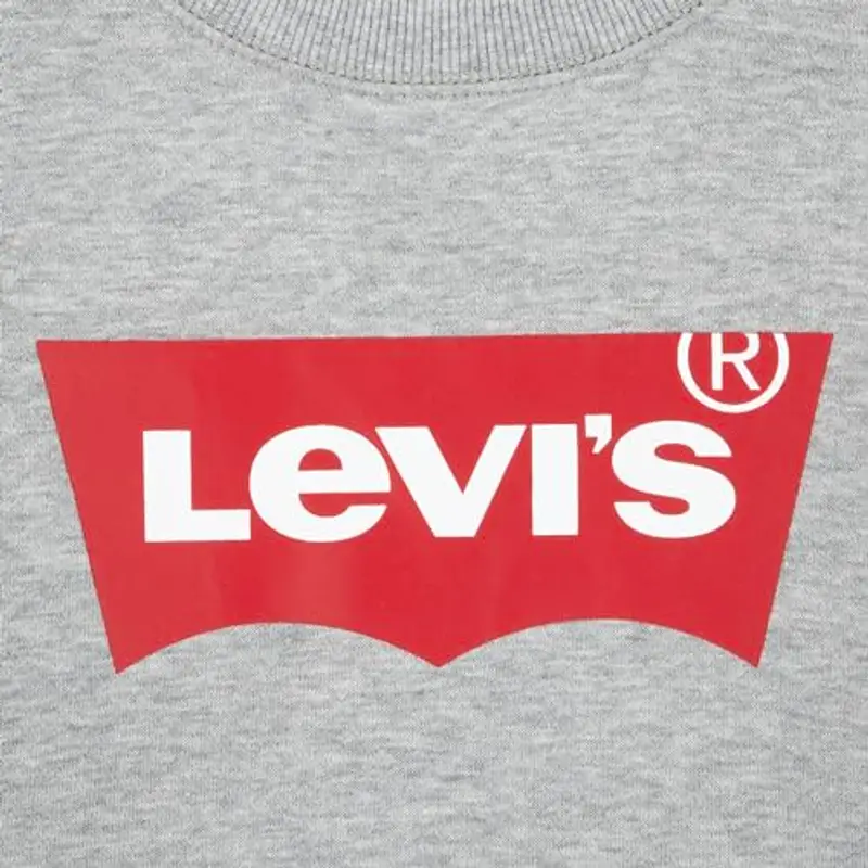 Levi's Lvb Batwing Crewneck, Felpa Bambini e ragazzi, Grigio (Grey Heather), 14 anni miniatura 3