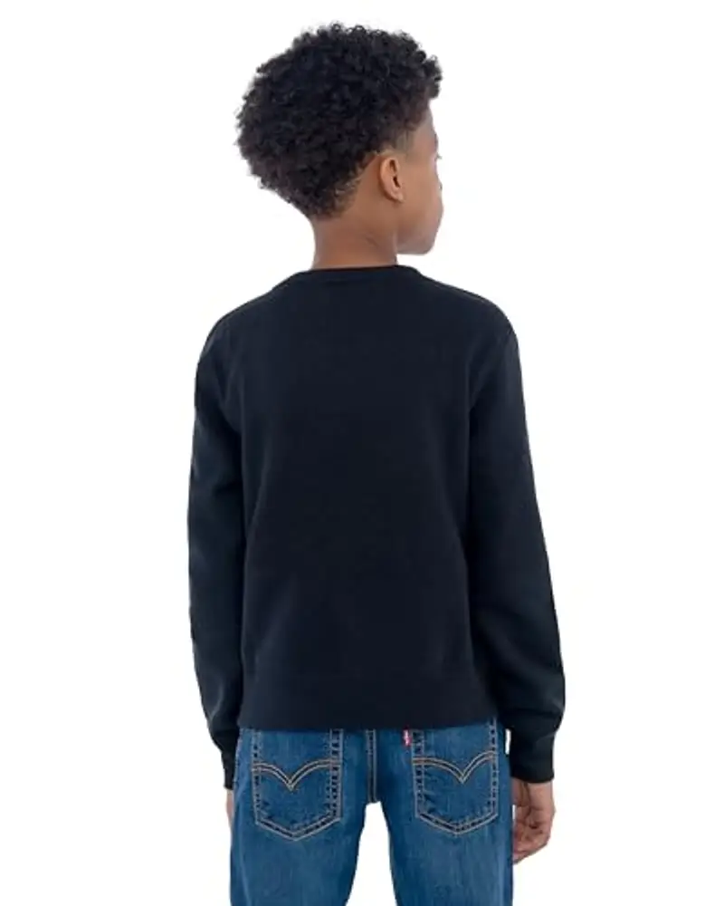 Levi's Lvb Batwing Crewneck, Felpa Bambini e ragazzi, Nero (Black), 8 anni miniatura 2