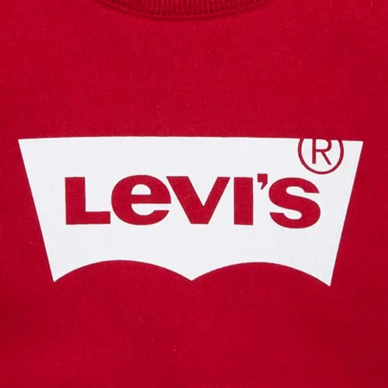 Levi's Lvb Batwing Crewneck, Felpa Bambini e ragazzi, Rosso (Levis Red/ White), 12 anni miniatura 3