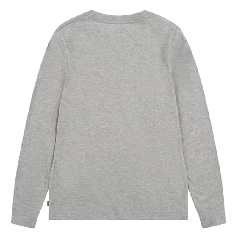 Levi's Lvb L/S Batwing Chesthit Tee, Maglietta Bambini e ragazzi, Grigio (Grey Heather), 4 anni miniatura 2