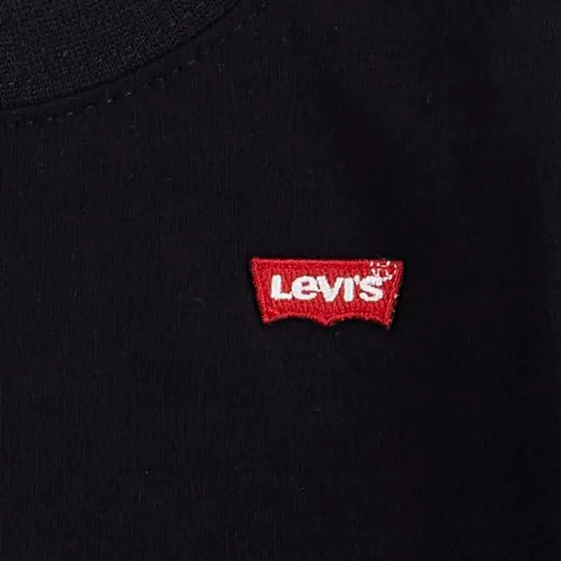 Levi's Lvb L/S Batwing Chesthit Tee, Maglietta Bambini e ragazzi, Nero (Black), 12 anni miniatura 3