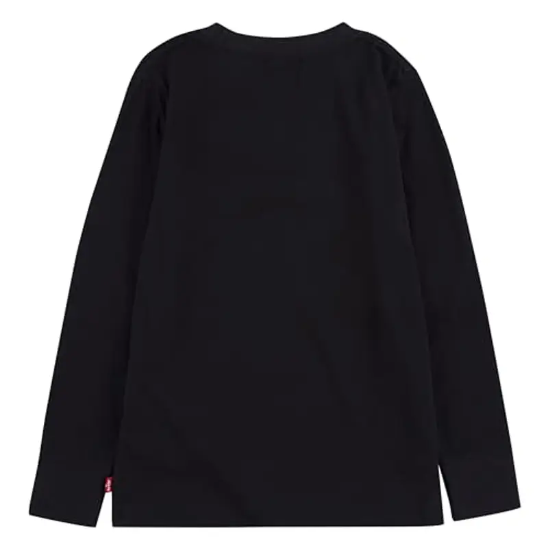 Levi's Lvb L/S Batwing Chesthit Tee, Maglietta Bambini e ragazzi, Nero (Black), 8 anni miniatura 2