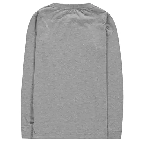 Levi's Lvb L/S Batwing Tee, Maglia a maniche lunghe Bambini e ragazzi, Grigio (Grey Heather), 12 anni miniatura 2