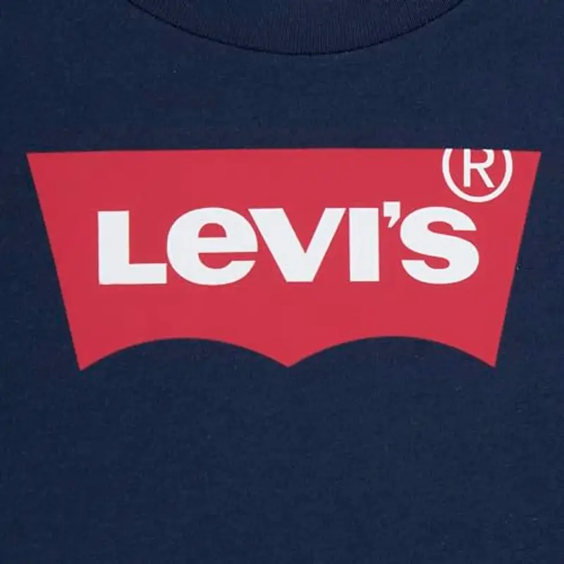 Levi's Lvb S/S Batwing Tee Bimbo, Dress Blues, 9 Mesi miniatura 3