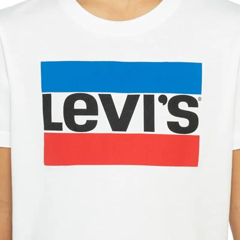 Levi's T-shirt Bianco 1609625 miniatura 3