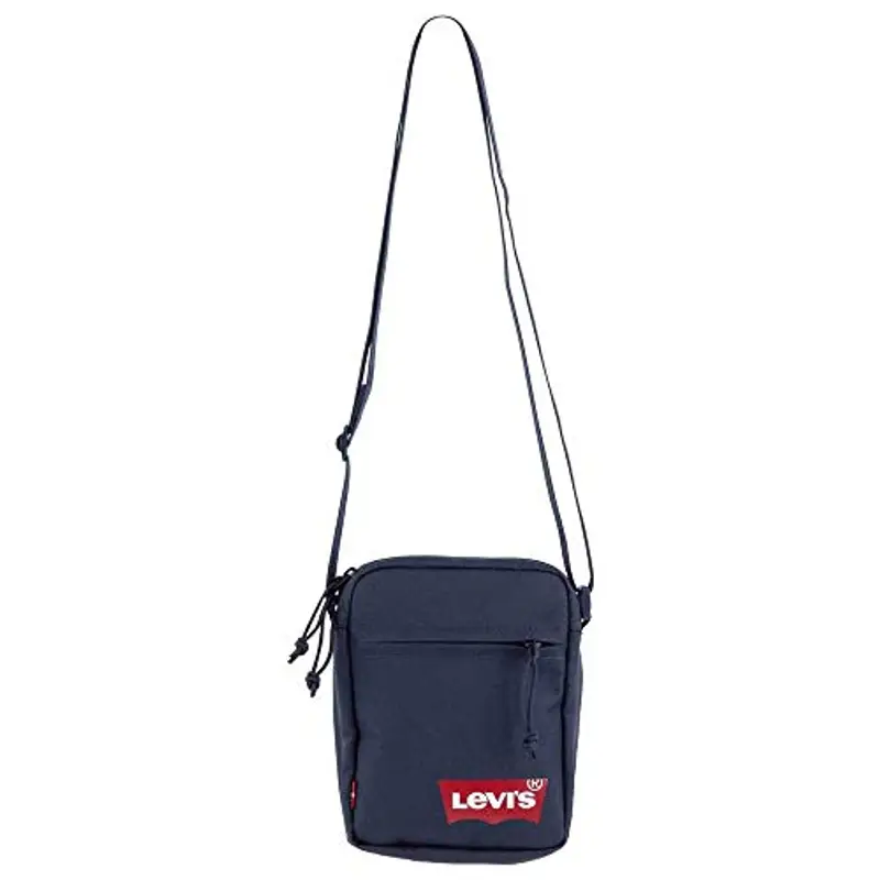 Levi's Mini Crossbody Solid (Red Batwing), Borsa Uomo, Navy Blue, Taglia unica