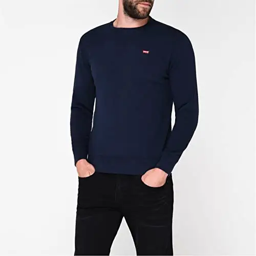 Levi's New Original Crew, Felpa Uomo, Dress Blues X, M miniatura 2