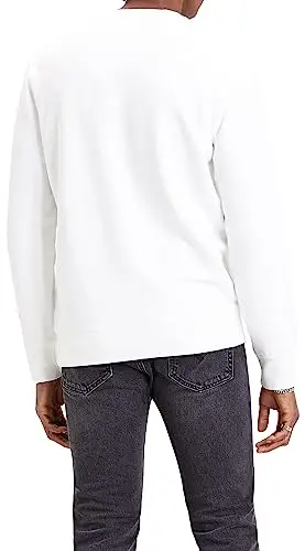 Levi's New Original Crew, Felpa Uomo, White, L miniatura 3