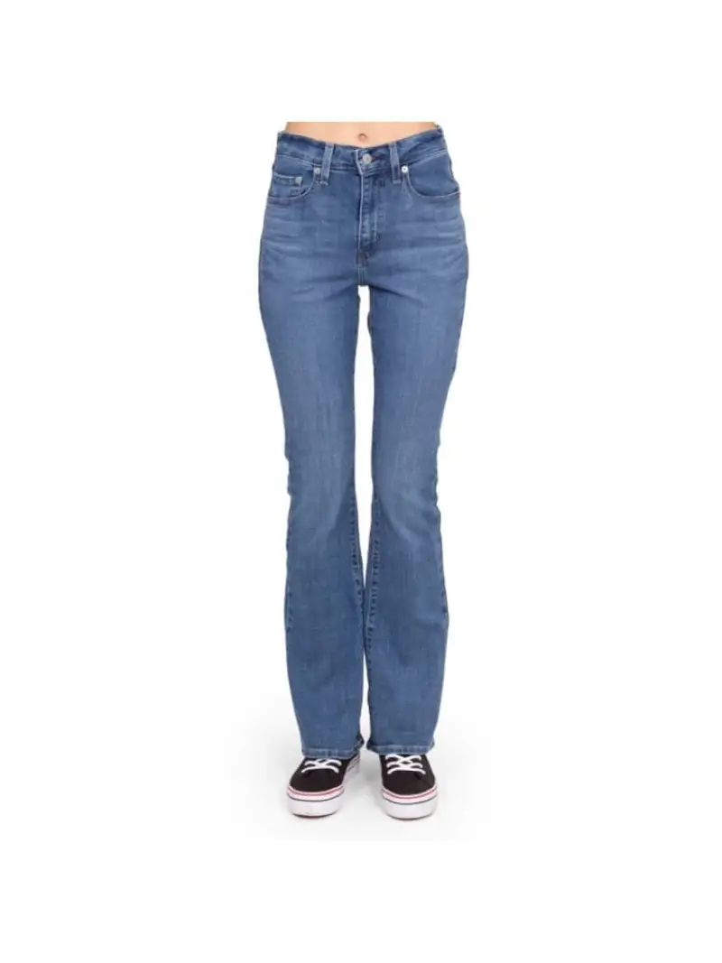 Levi's pantalone in denim donna medium high rise bootcut