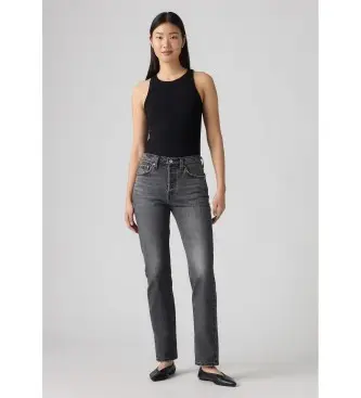 per donna 12501-0604 Jeans 501 grigio (24/30), Casual, Cotone, Denim Blu