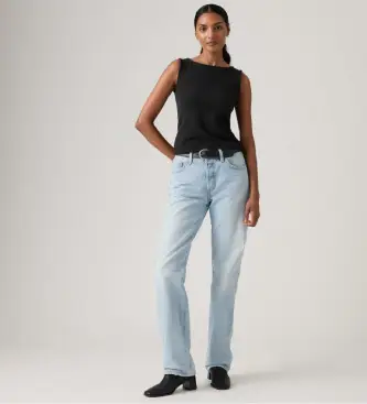 per donna A1959-0115 Jeans 501 blu anni '90 (24/30), Casual, Cotone, Denim