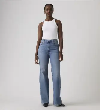 per donna A7503-0014 Jeans blu Ribcage Bells (24/30), Casual, Cotone, Denim