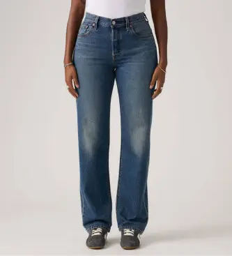 per donna A8421-0014 Jeans 501 '90S blu leggero (27/32), Casual, Cotone, Denim