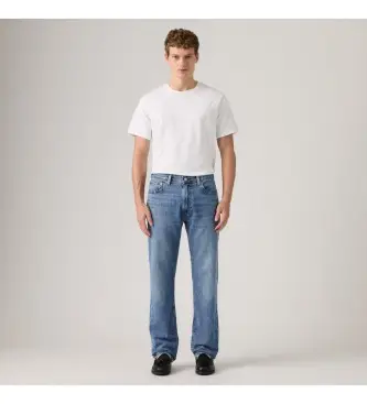 per uomo 000LO-0053 Jeans 555 Relaxed Straight blu (30/32), Casual, Cotone, Denim