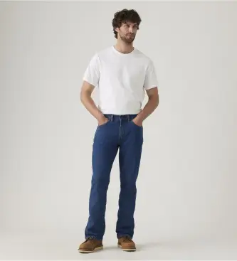 per uomo 000XI-0021 Jeans 537 Bootcut Western blu (29/32), Casual, Cotone, Denim