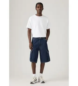 per uomo 001GU-0012 Short 478 Baggy Marine Cargo (30/12), Casual, Cotone, Navy
