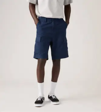 per uomo 001KG-0053 Bermuda Carrier Marine Cargo (30), Casual, Cotone, Navy