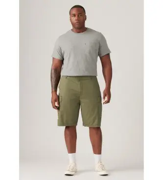 per uomo 001KH-0005 Short Carrier Cargo verde (44), Casual, Cotone