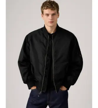 per uomo 005AL-0000 Giubbotto bomber nero (XL), Casual, Nylon
