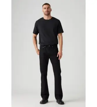 per uomo 05527-0539 Jeans 527 Bootcut Slim neri (31/30), Nero, Casual, Cotone