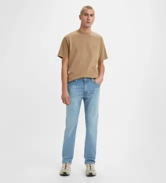 per uomo 08513-0933 Jeans 513 Slim Straight blu (28/32), Casual, Cotone, Denim