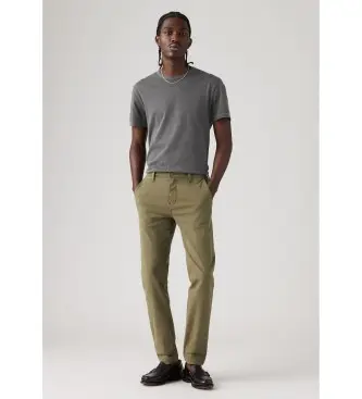 per uomo 17199-0001 Pantaloni chino verdi slim fit XX (28/32), Casual, Verde, Cotone, Sostenibile