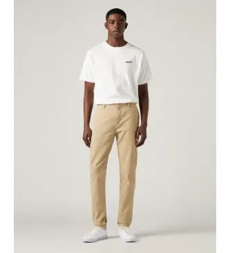 per uomo 17199-0011 Pantaloni chino beige slim fit XX (28/32), Casual, Cotone