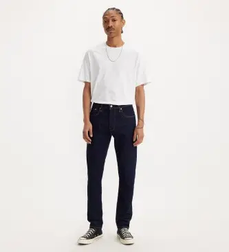 per uomo 28833-0025 Jeans skinny dalla vestibilità affusolata 512 Blu scuro (30/32), Casual, Cotone, Denim, Navy