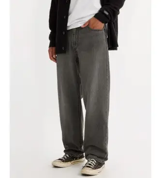 per uomo 29037-0052 Jeans 568 Stay Loose nero (28/32), Casual, Cotone, Denim, Sostenibile