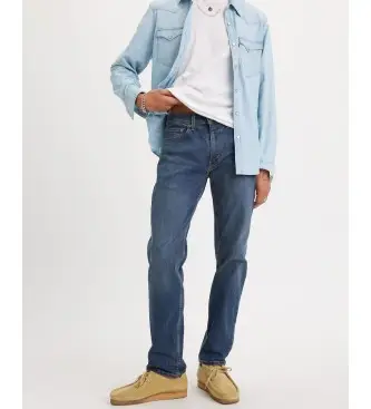 per uomo 29507-0053 Jeans 502 Taper Navy Panda (30/32), Casual, Cotone, Denim, Poliestere, Elastan Blu