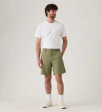 per uomo A4661-0049 Pantaloncini verdi leggeri e rilassati autentici Xx Chino (29/8), Casual, Verde, Cotone