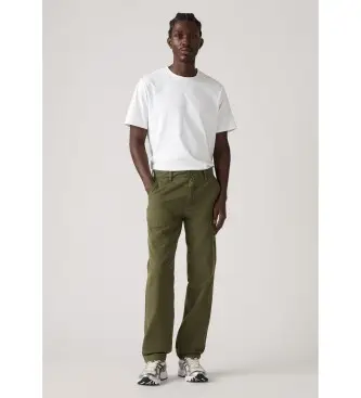 per uomo A5753-0055 Pantaloni verdi autentici Xx Chino (29/32), Casual, Verde, Cotone
