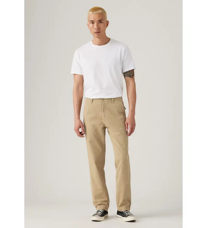 per uomo A5753-0064 Pantaloni beige autentici Xx Chino (29/32), Casual, Cotone
