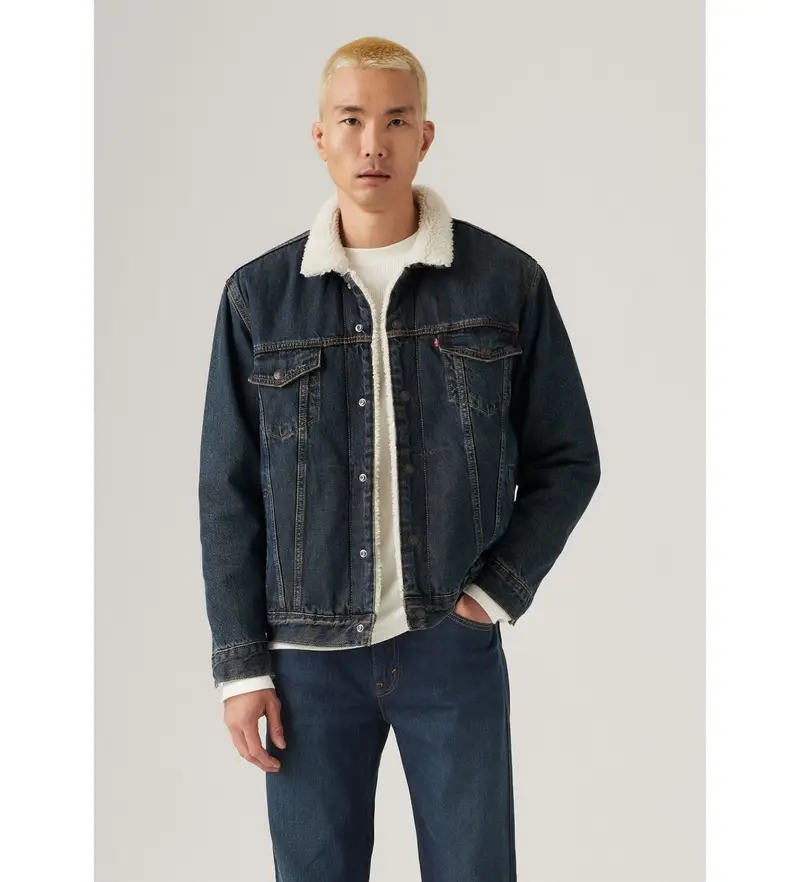 per uomo A5784-0020 Giacca in velluto a coste blu notte (L), Casual, Cotone, Navy