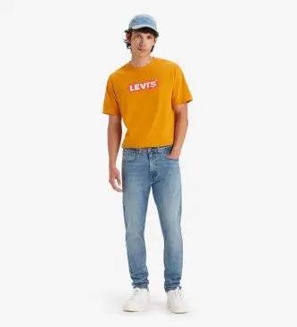 per uomo A7222-0002 515 Jeans blu attillati (29/32), Casual, Cotone, Denim