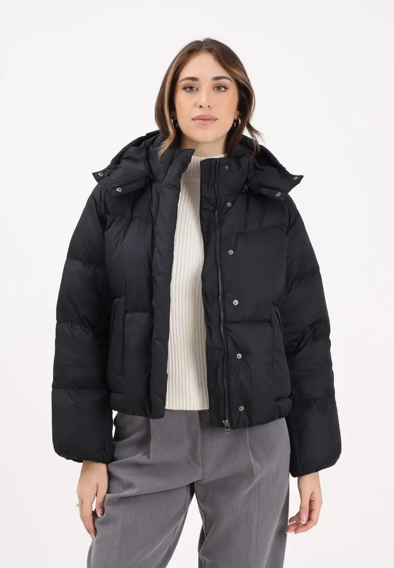 Piumino Western nero da donna miniatura 2