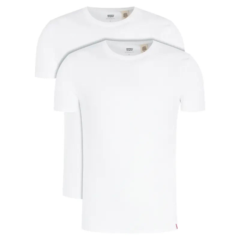 Set di 2 T-shirt 79541-0000 Bianco Slim Fit