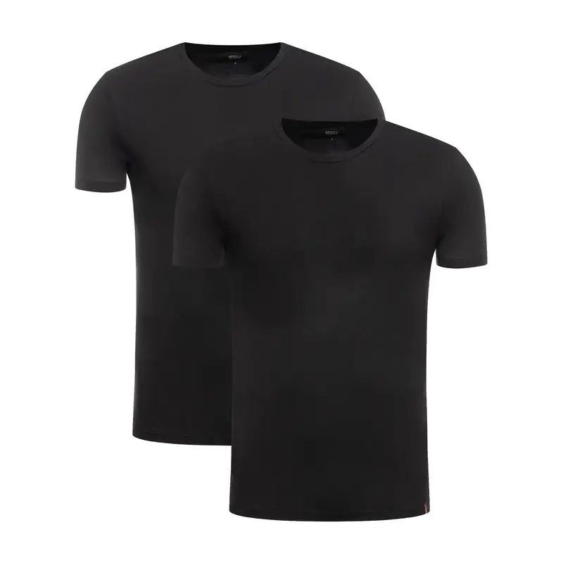 Set di t-shirt 79541-0001 Nero Slim Fit
