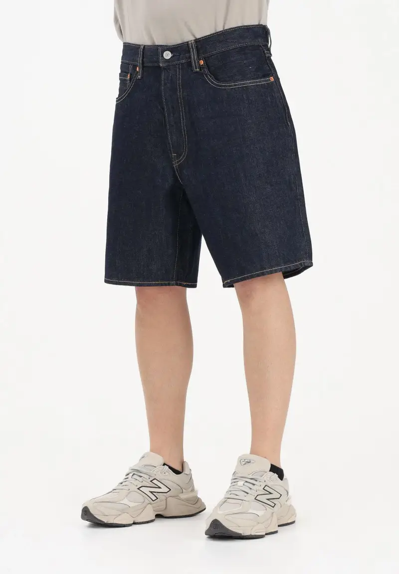 LEVI S Shorts 468™ Loose in denim blu da uomo