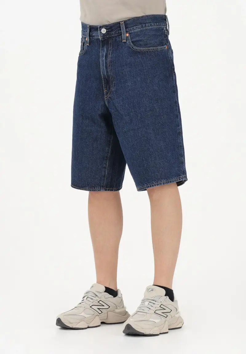 LEVI S Shorts 478™ Baggy in denim blu da uomo