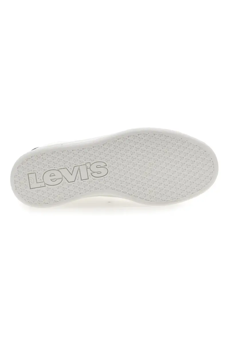 Sneakers Bianche con Dettagli Argento Levi's VAVE0201S [BIANCO] miniatura 5